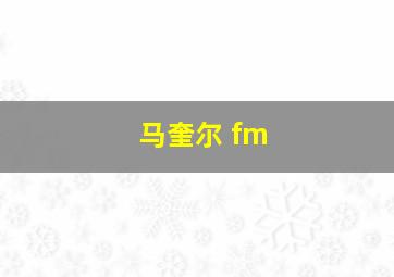 马奎尔 fm